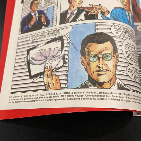 X-O Manowar No. 18 (1993) by Jorge González - Valiant Comic Book - Picture 5 of 9